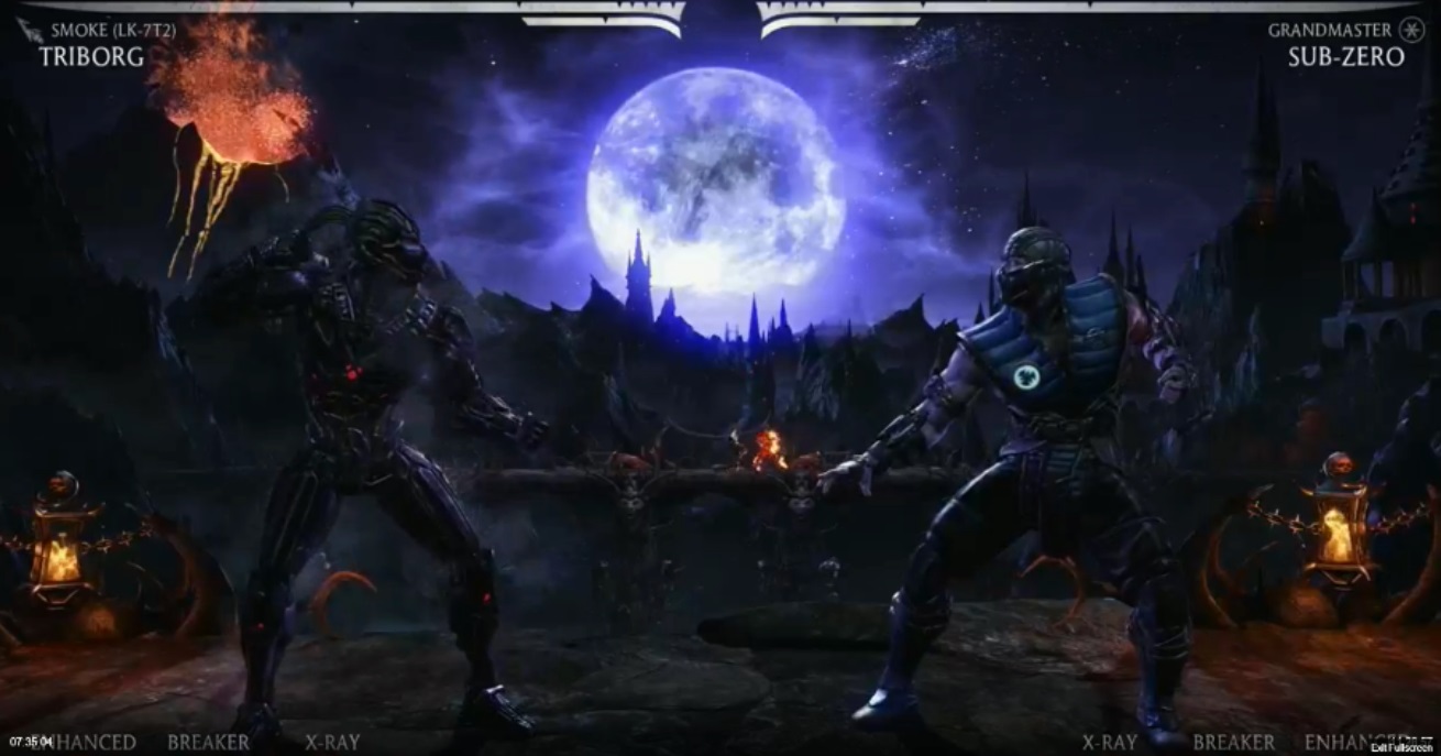 Mortal Kombat X: Triborg - Smoke variation video