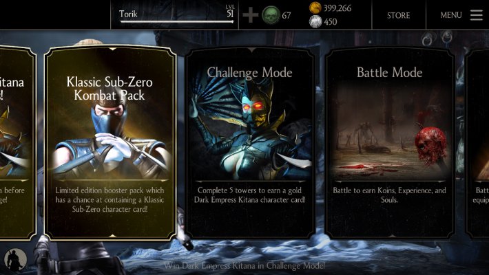 Dark Empress Kitana Challenge Mode