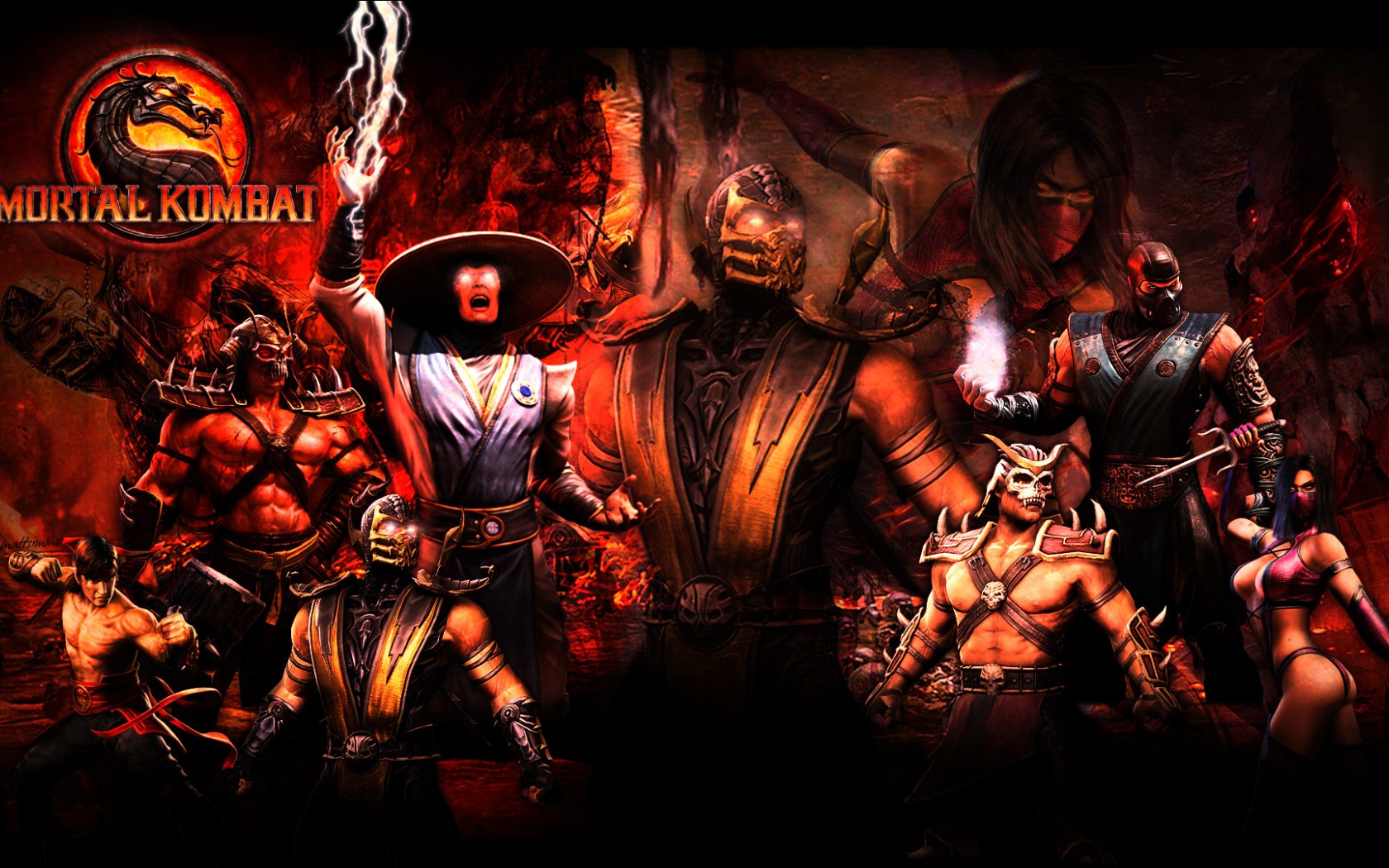 Mortal Kombat wallpaper All fighters