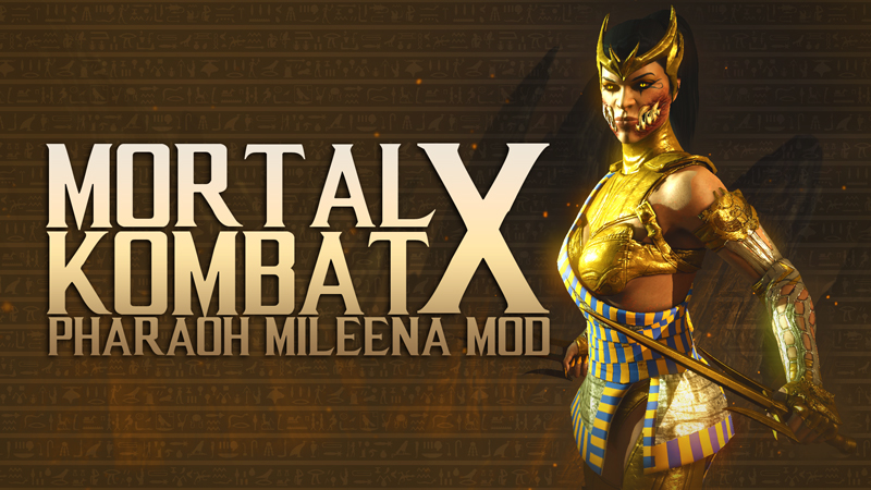 Download Mortal Kombat X Mod - Pharaoh Mileena Skin free