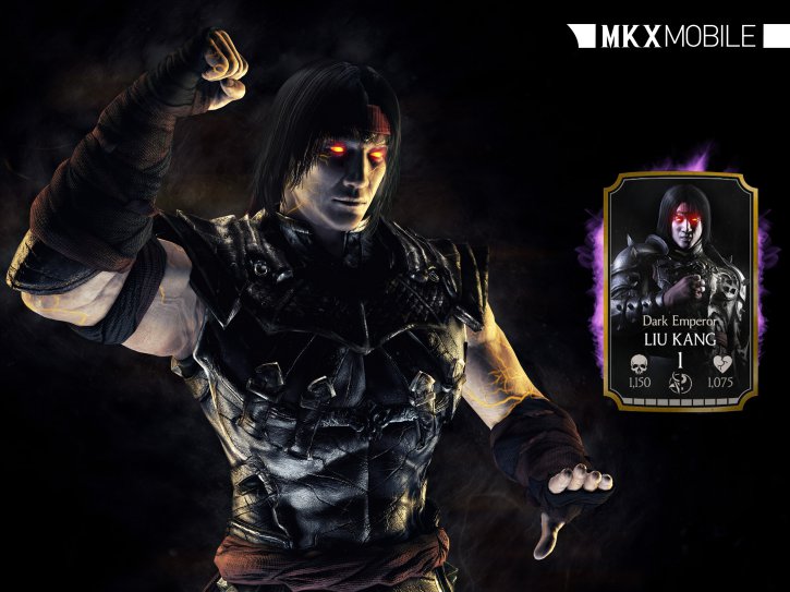 Dark Emperor Liu Kang Mortal Kombat X Mobile