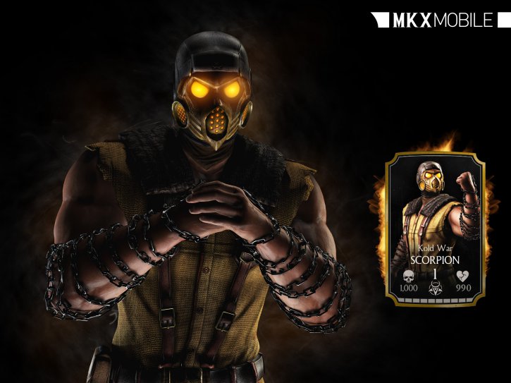 Kold War Scorpion Mortal Kombat X Mobile