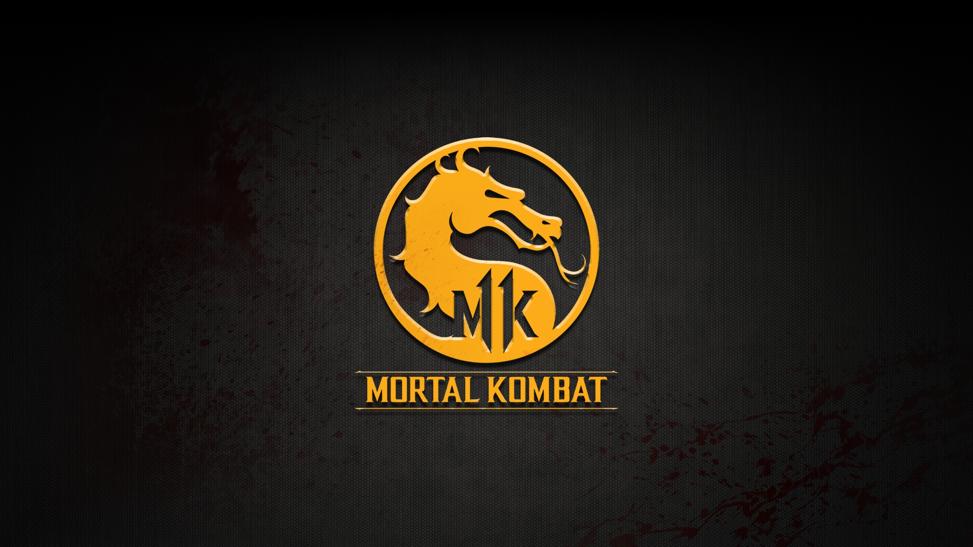 Mortal Kombat 11 background dragon logo