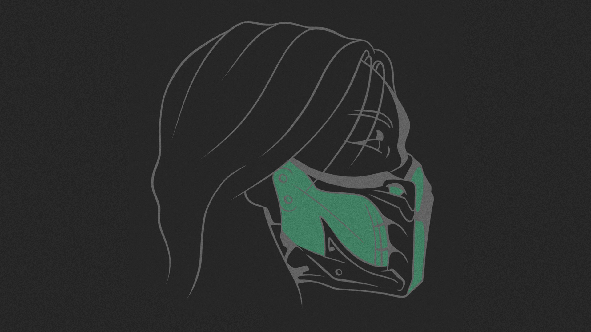 Mortal Kombat background - Jade's head