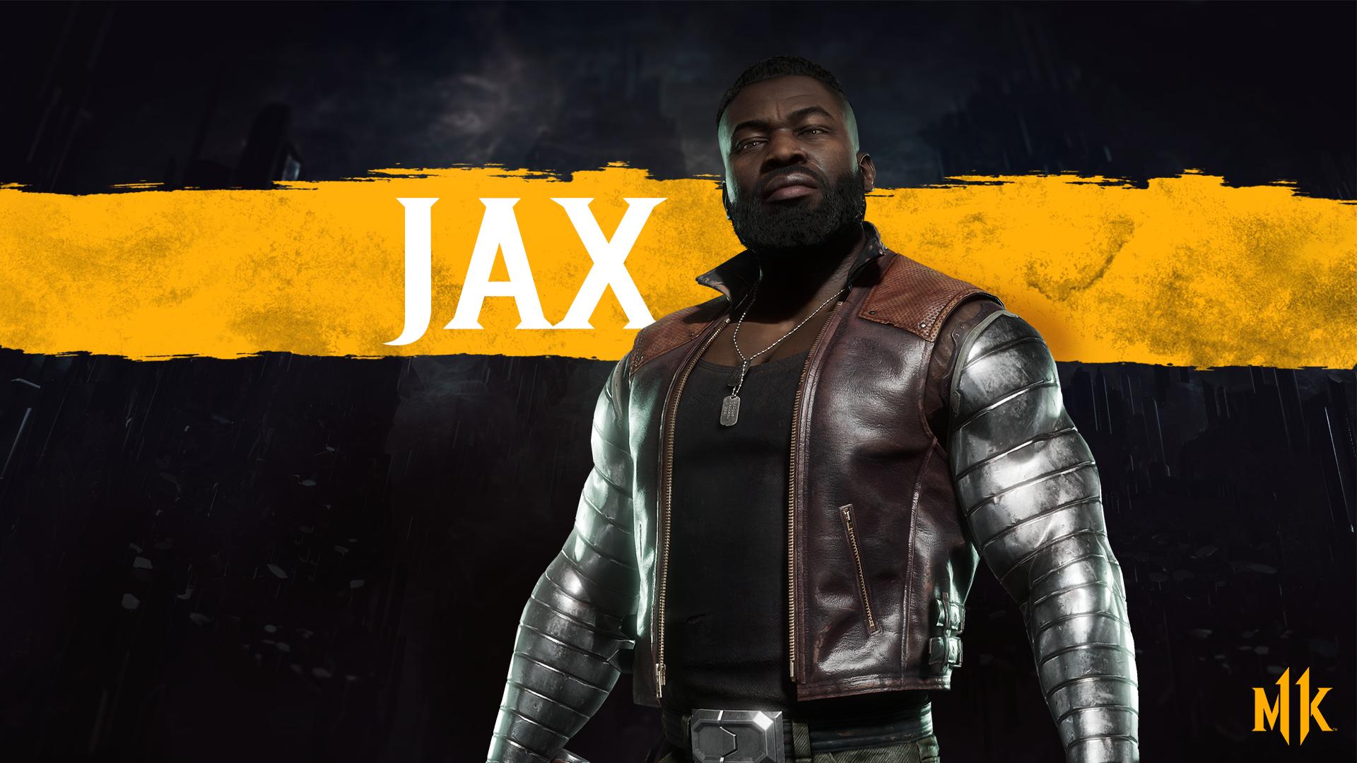 Mortal Kombat 11 background - Jax Briggs