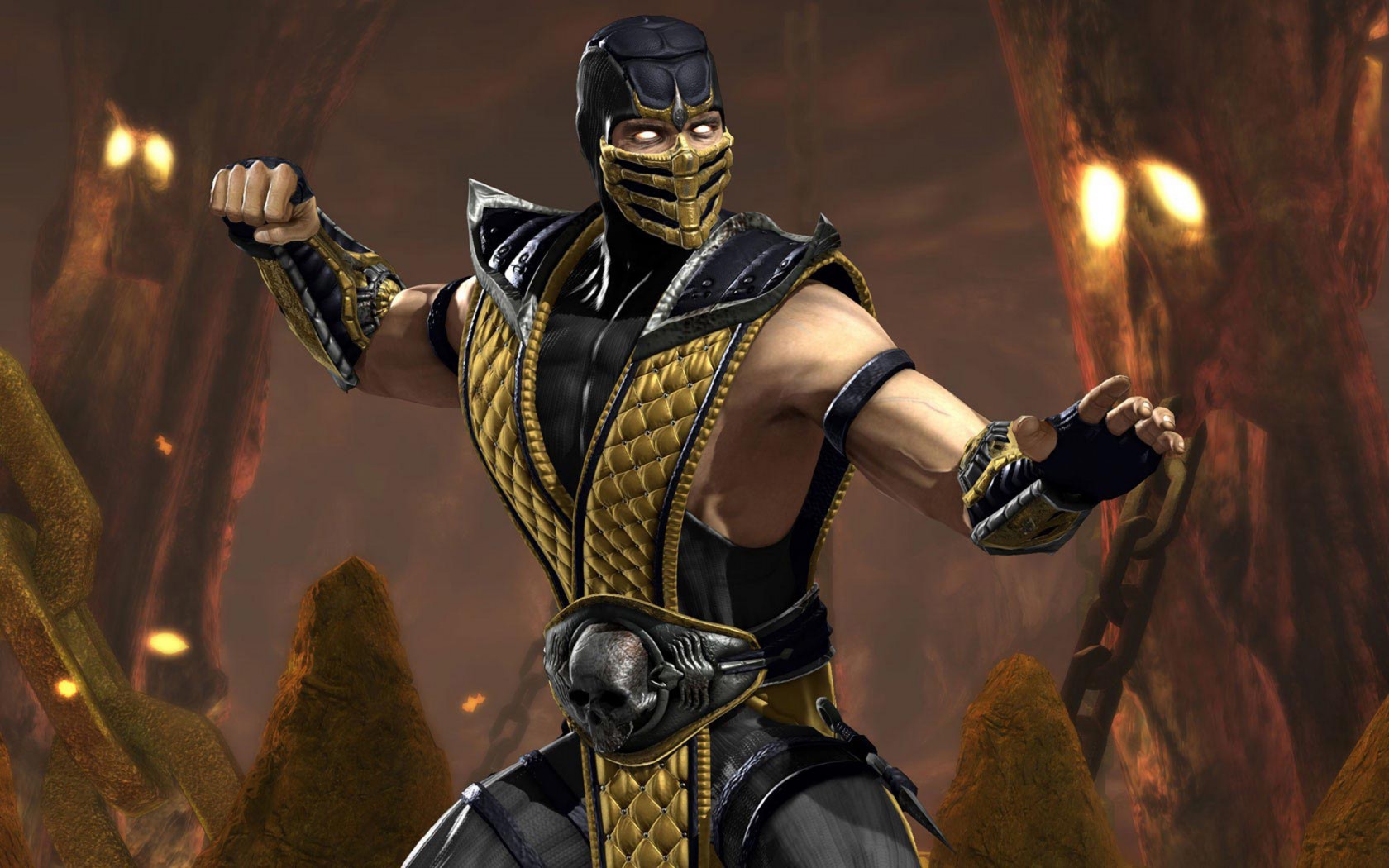 Mortal Kombat wallpaper Scorpion 4