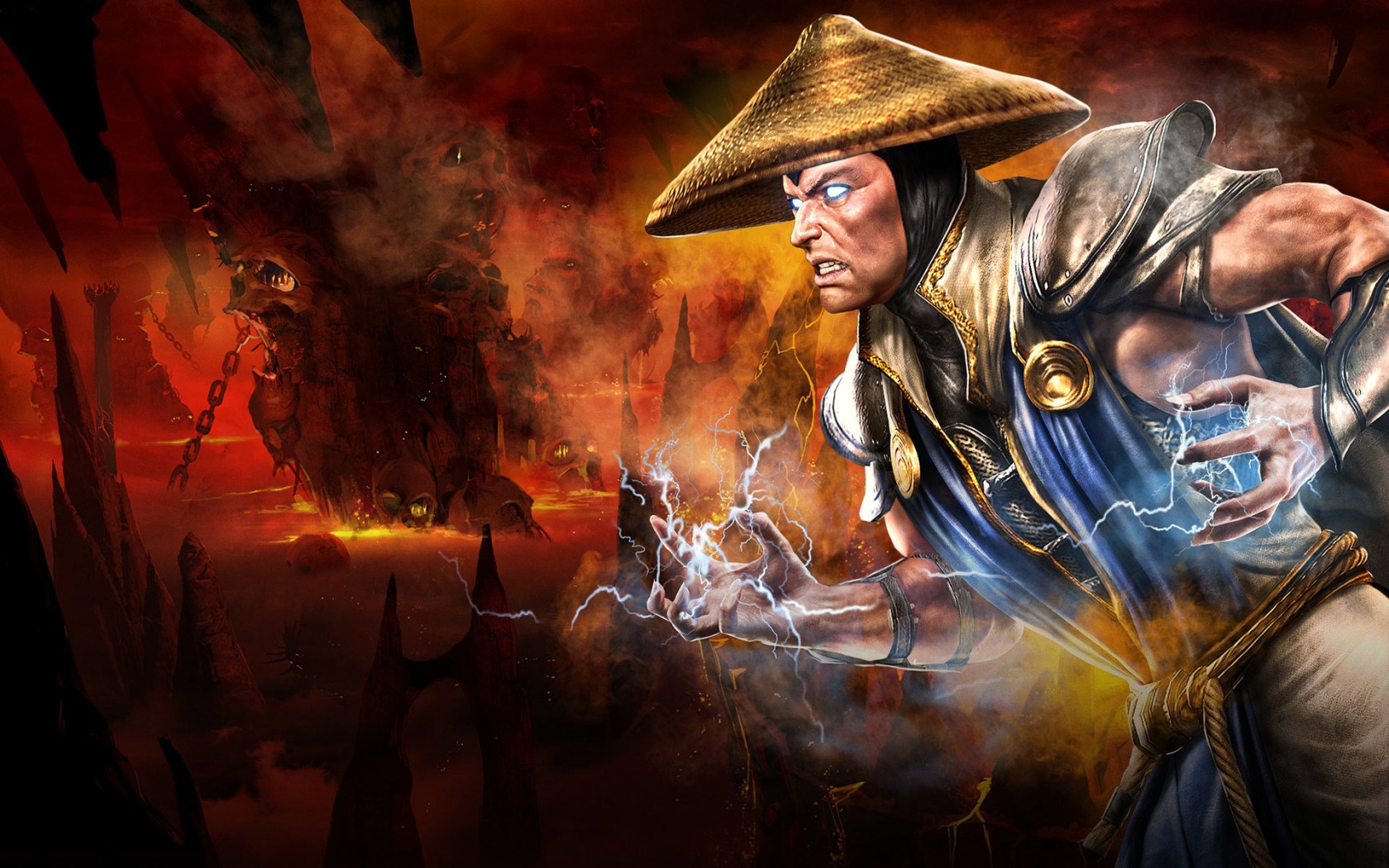 Mortal Kombat wallpaper Raiden 3