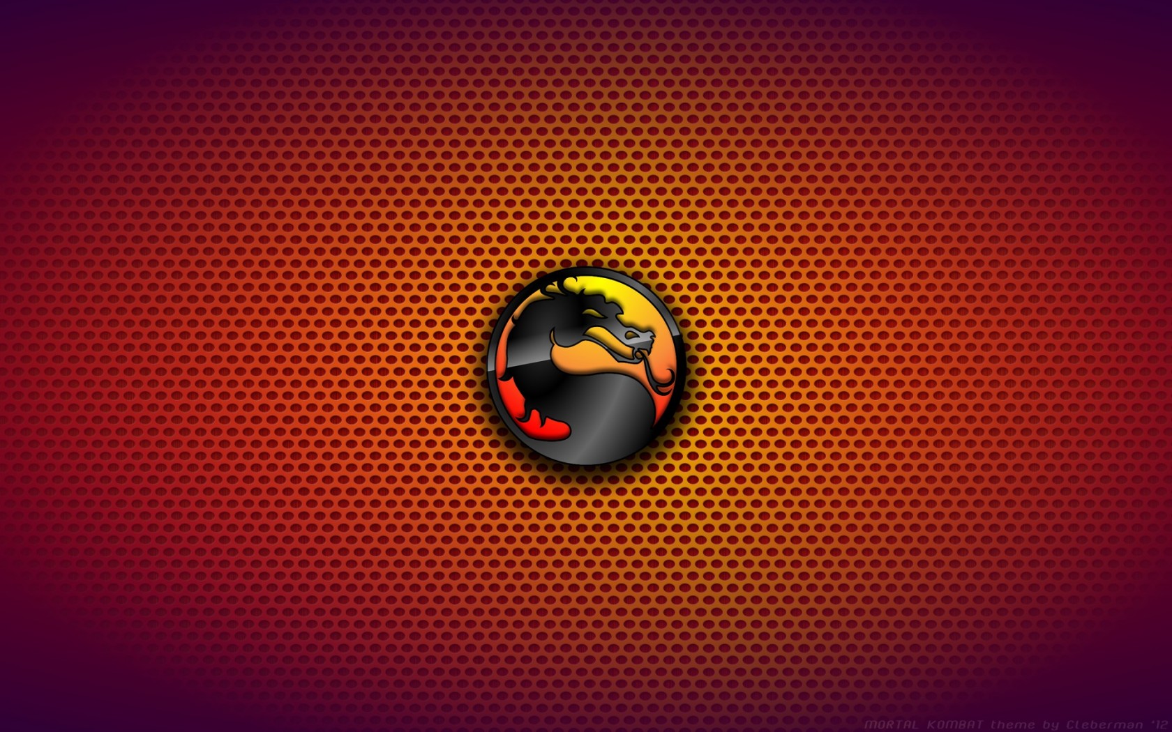 Mortal Kombat wallpaper logotype 2