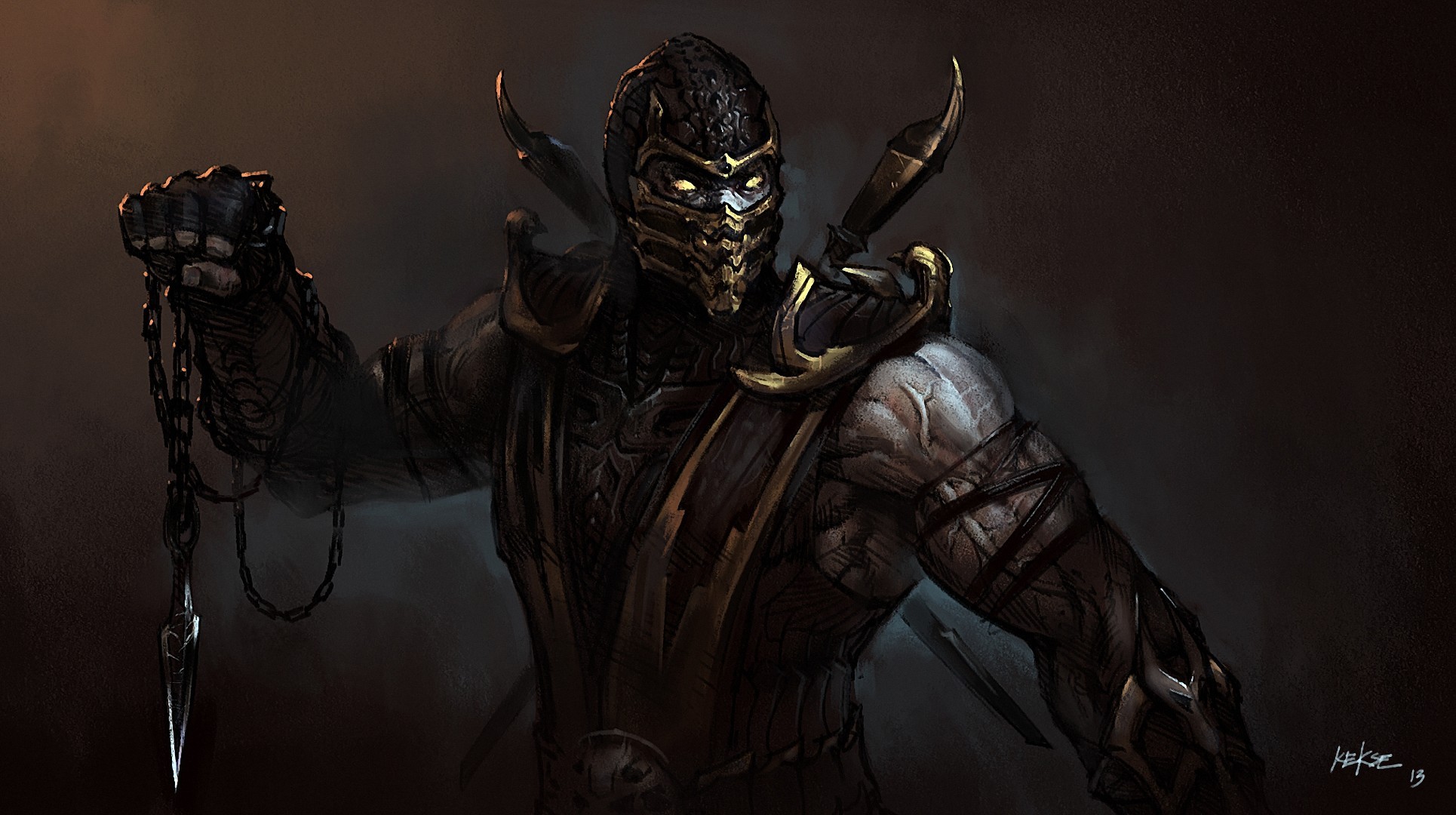 Mortal Kombat wallpaper Scorpion 6