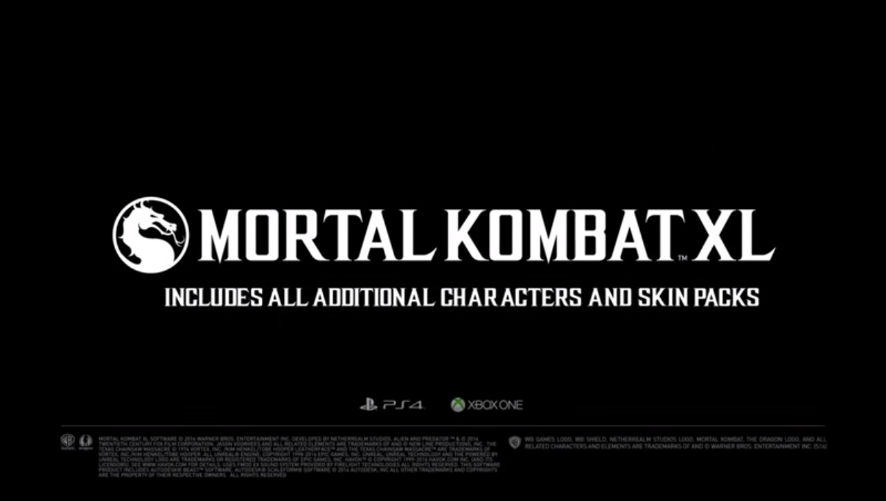 Mortal Kombat XL Trailer video