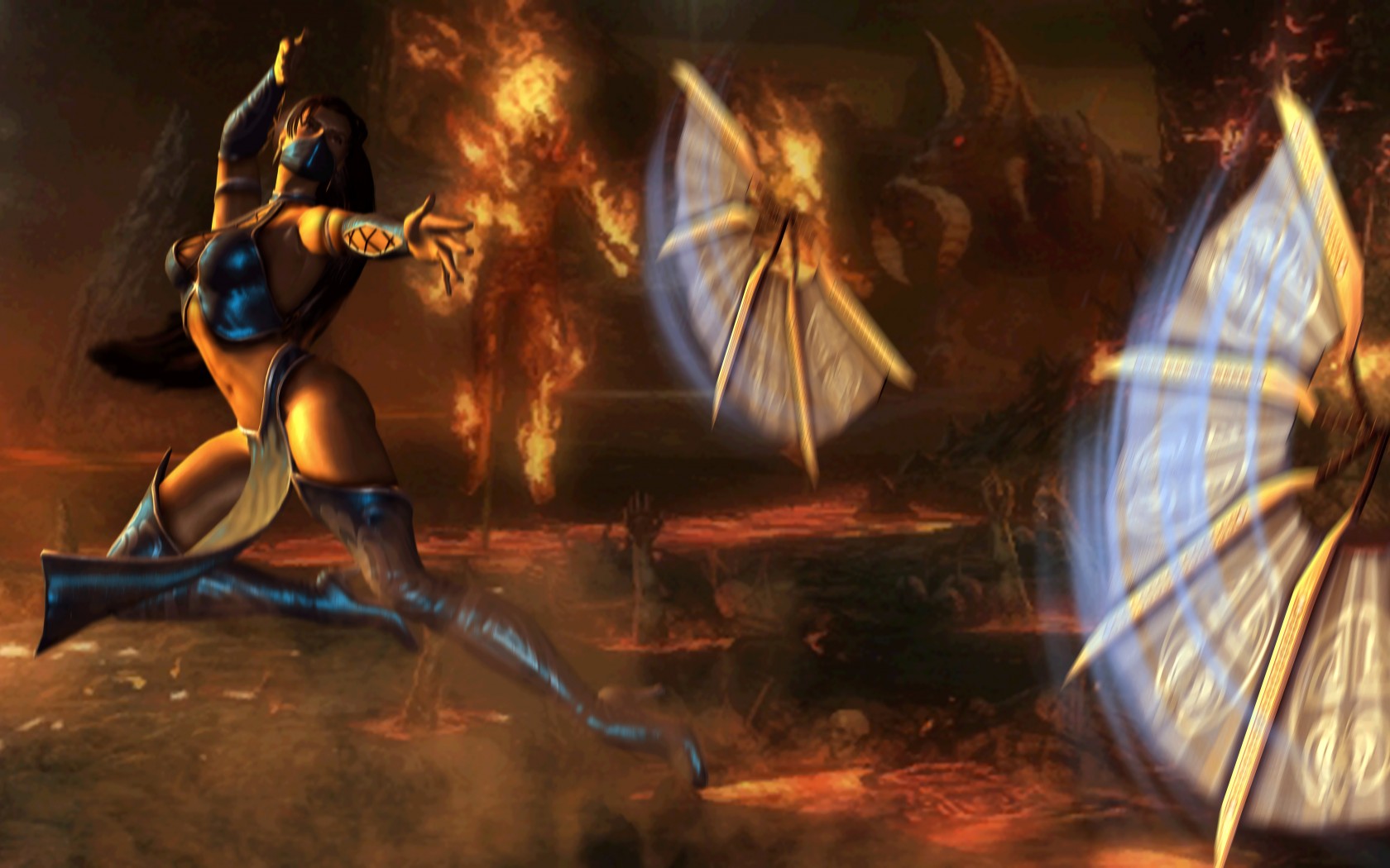 Mortal Kombat wallpaper Kitana 4