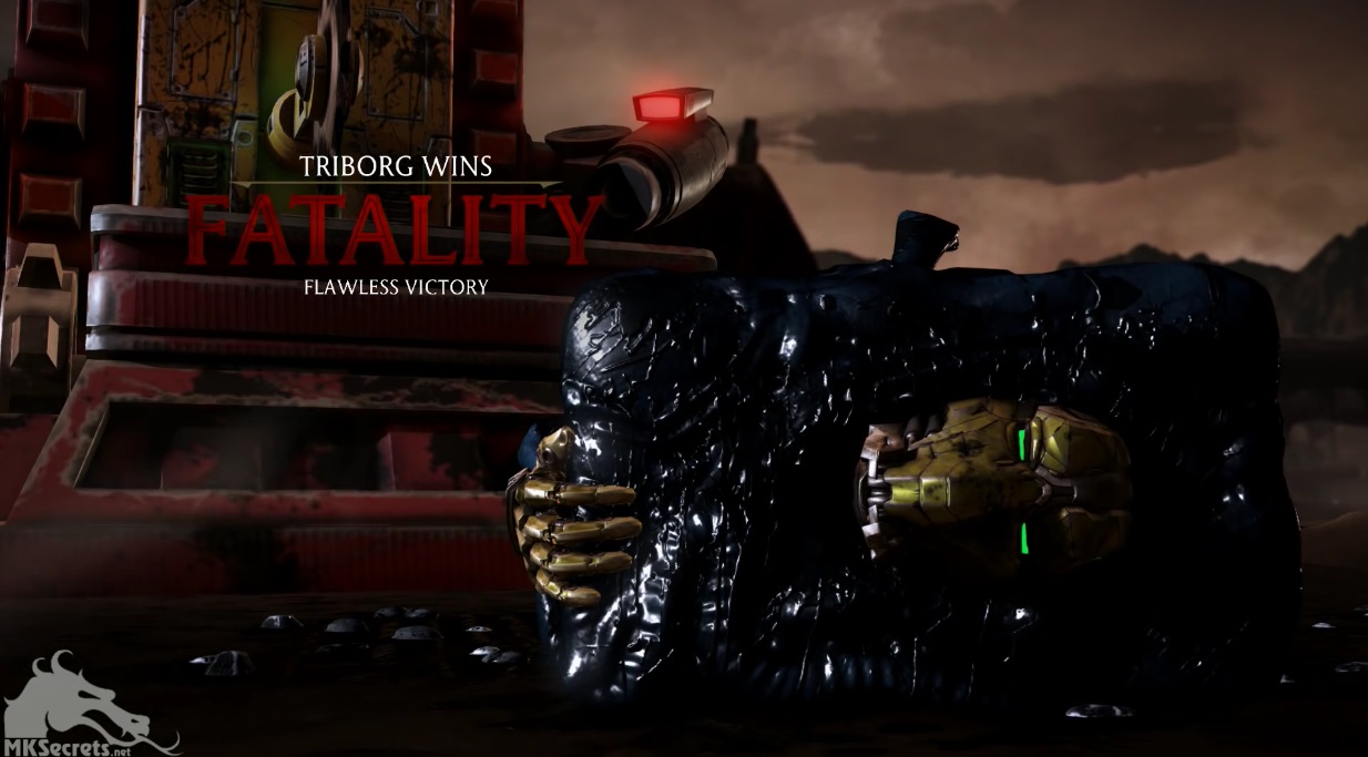 Mortal Kombat XL Triborg Death Machine Fatality video
