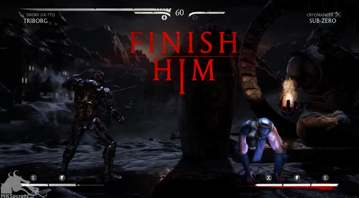 Mortal Kombat XL Triborg Team Work Fatality video