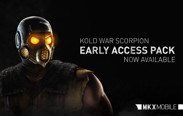 Kold War Scorpion early access Mortal Kombat X Mobile