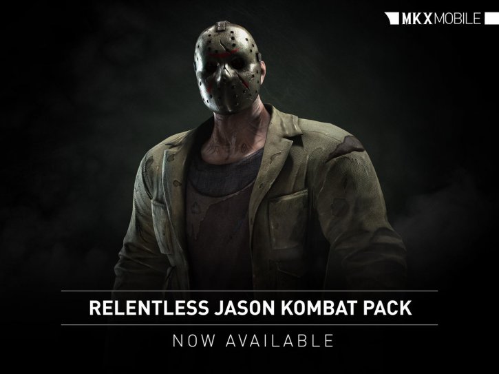 Relentless Jason Voorhees pack Mortal Kombat X Mobile