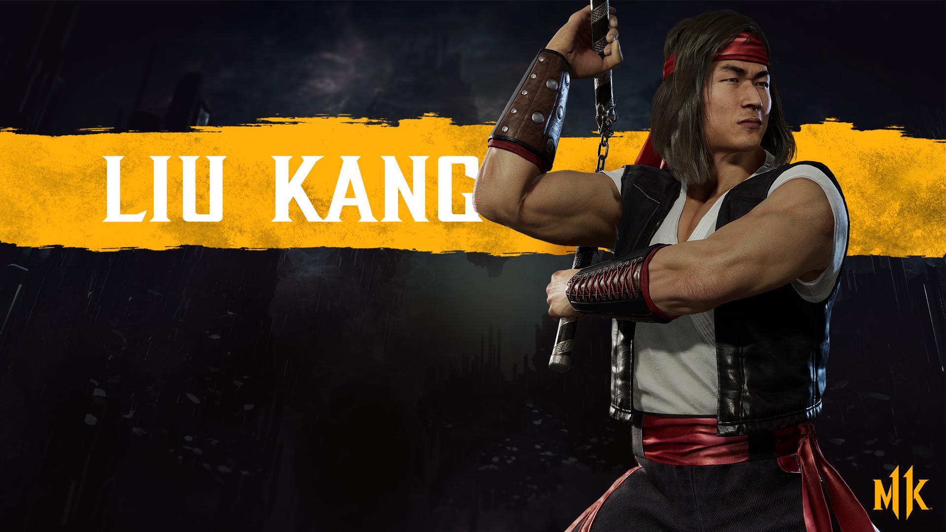 Mortal Kombat 11 background - Liu Kang